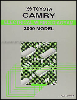2000 Toyota Camry Wiring Diagram Manual Original
