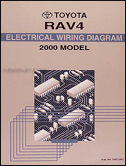 2000 Toyota RAV4 Wiring Diagram Manual Original