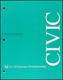 2001-2002 Honda Civic Electrical Troubleshooting Manual Original