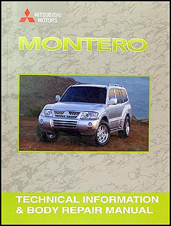 2001-2002 Mitsubishi Montero Body Manual