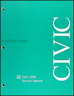 2001-2004 Honda Civic Repair Manual Original 
