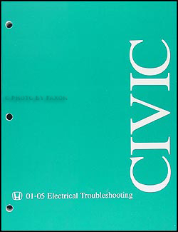 2001-2005 Honda Civic Electrical Troubleshooting Manual Original