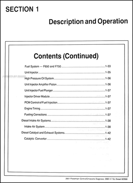 Table of Contents Page 4