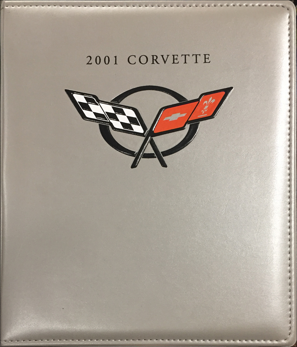 2001 Chevrolet Corvette Press Kit Original 