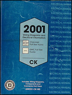 2001 GM CK Truck Wiring Diagram Original