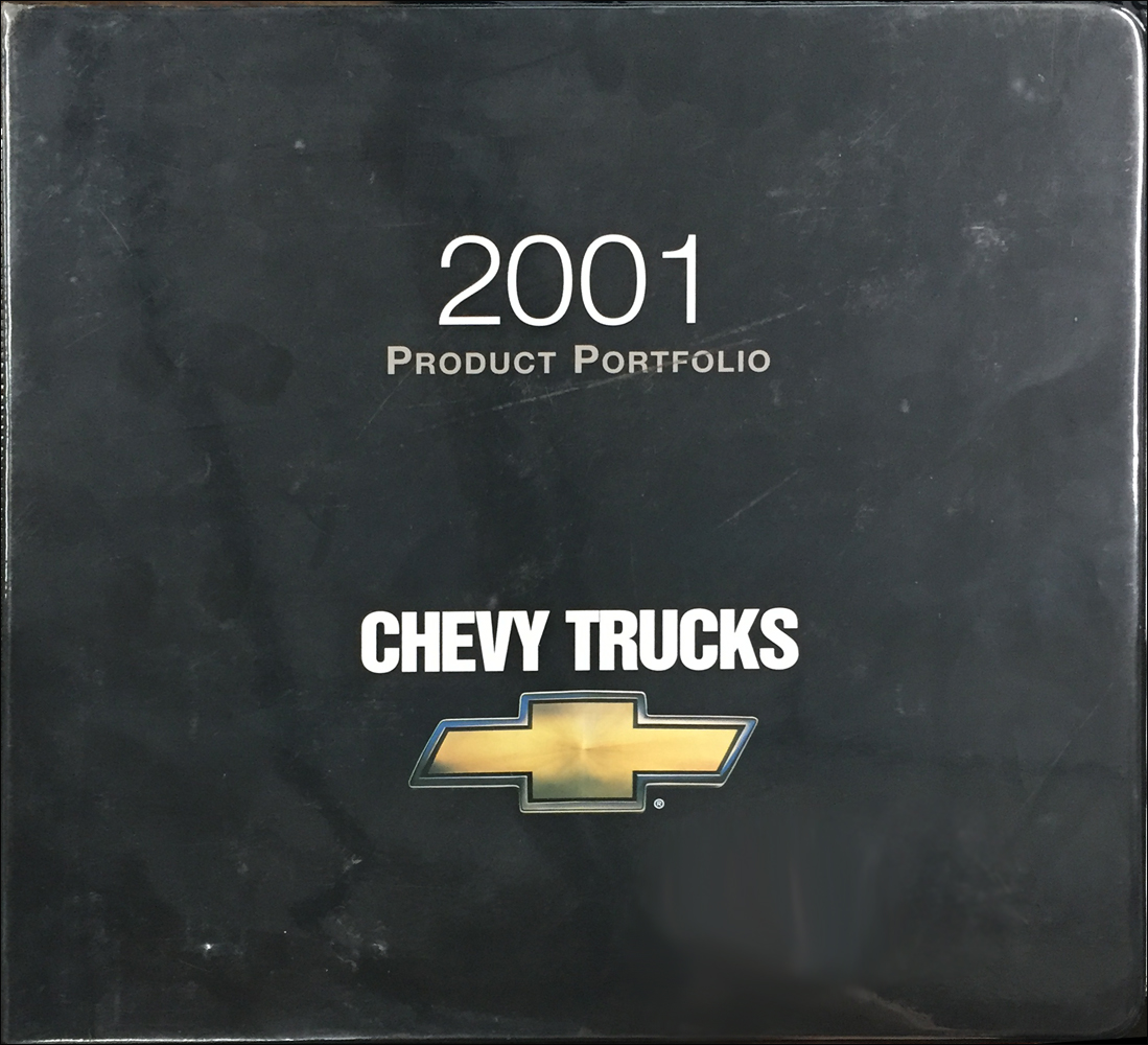 2001 Chevrolet Truck Color & Upholstery Dealer Album/Data Book Original