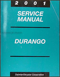 2001 Dodge Durango Repair Manual Original 