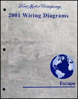 2001 Ford Escape Wiring Diagram Manual Original
