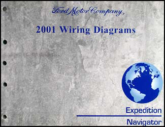 2001 Ford Expedition & Lincoln Navigator Wiring Diagram Manual Original