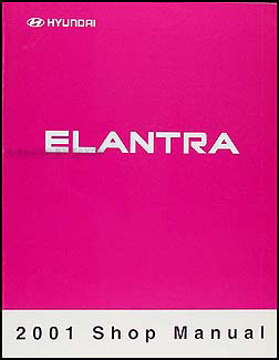 2001 Hyundai Elantra Shop Manual Original 