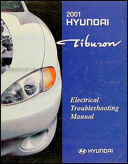 2001 Hyundai Tiburon Electrical Troubleshooting Manual Original 
