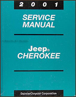 2001 Jeep Cherokee Repair Manual Original 
