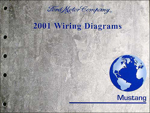 2001 Ford Mustang Wiring Diagram Manual Original