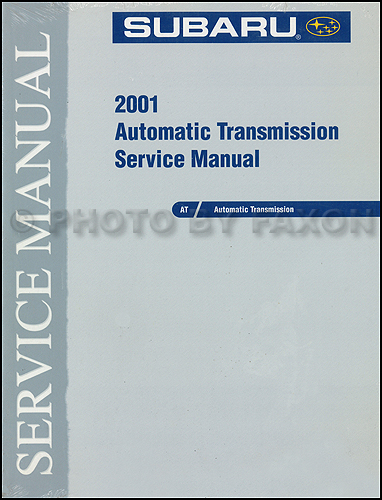 2001 Subaru Automatic Transmission Manual Original