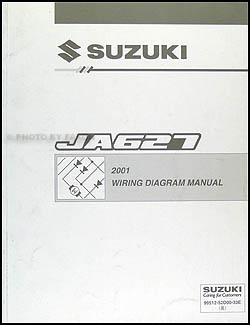 2001 Suzuki XL-7 Wiring Diagram Original