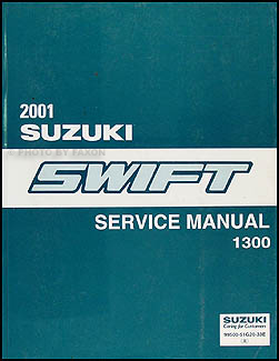2001 Suzuki Swift Repair Manual Original