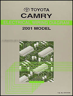 2001 Toyota Camry Wiring Diagram Manual Original