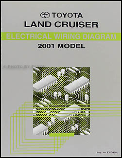 2001 Toyota Land Cruiser Wiring Diagram Manual Original