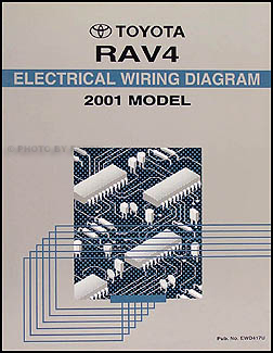 2001 Toyota RAV4 Wiring Diagram Manual Original