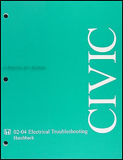 2002-2004 Honda Civic Si Hatchback Electrical Troubleshooting Manual