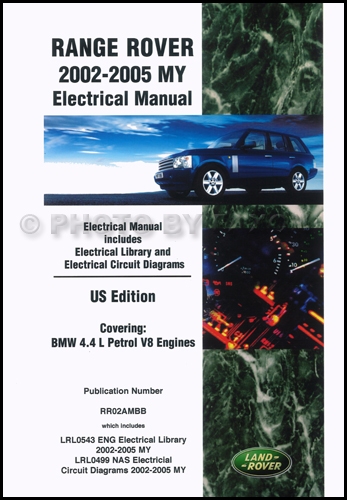 1995-2001 Range Rover Repair Manual Reprint