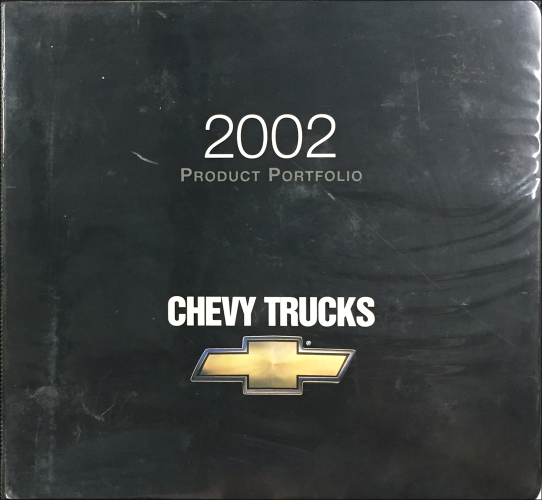 2002 Chevrolet Truck Color & Upholstery Dealer Album/Data Book Original