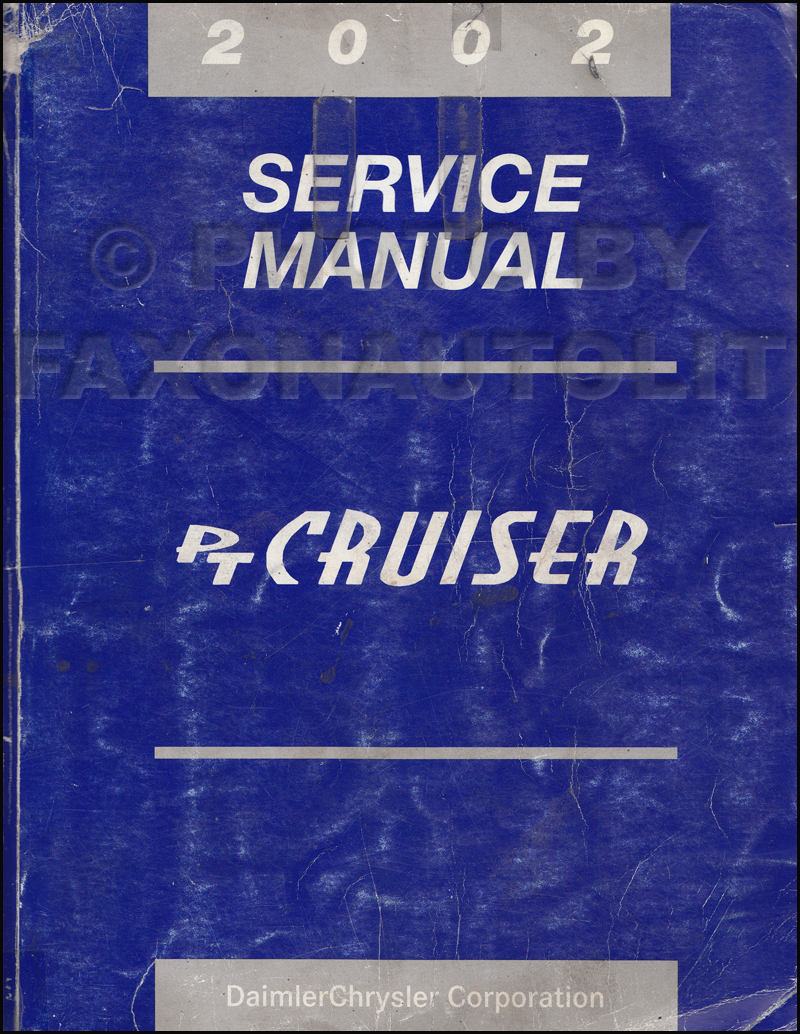 2004 Chrysler PT Cruiser Shop Manual Original