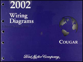 2002 Mercury Cougar Wiring Diagram Manual Original