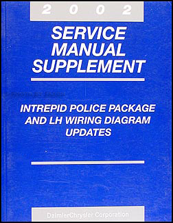2002 Intrepid Police Package and LH  Wiring Diagram Original 