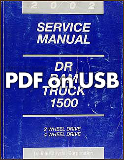 2002 Ford F-150 Shop Manual Set CD-ROM – Factory Service & Repair Guide