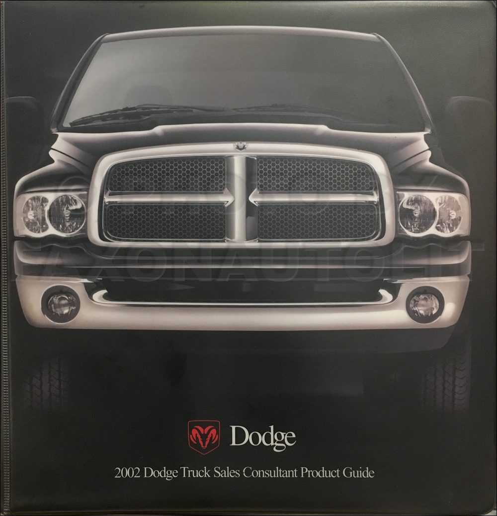 2002 Dodge Truck Sales Consultant Product Guide Original