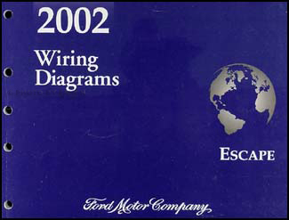 2002 Ford Escape Wiring Diagram Manual Original
