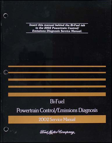 2002 Ford F-150 Bi-Fuel CNG or LPG Engine Emissions Diagnosis Manual