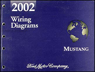 2002 Ford Mustang Wiring Diagrams Manual Original