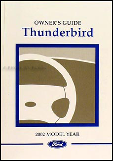 2002 Ford Thunderbird Wiring Diagrams Schematics – Bishko Repair Manual (Paper)