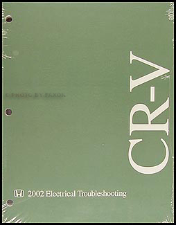 2002 Honda CR-V Electrical Troubleshooting Manual Original