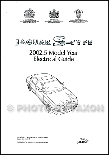 2002 Jaguar S-Type Electrical Guide Wiring Diagram