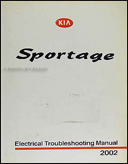 2002 Kia Sportage Electrical Troubleshooting Manual Original