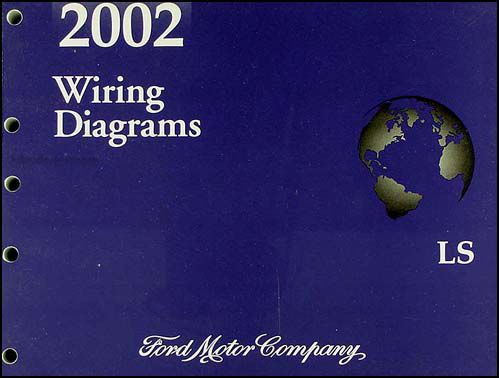 2002 Lincoln LS Wiring Diagram Manual Original