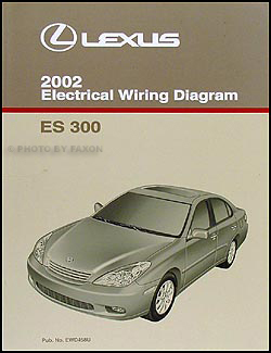 2002 Lexus ES 300 Wiring Diagram Manual Original
