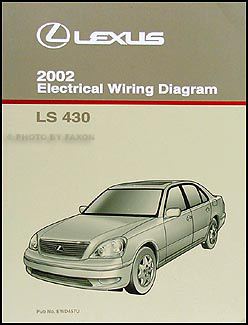 2002 Lexus LS 430 Wiring Diagram Manual Original