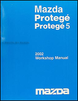 2002 Mazda Protege and Protege 5 Repair Manual Original 