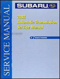 2002 Subaru Automatic Transmission Manual Original
