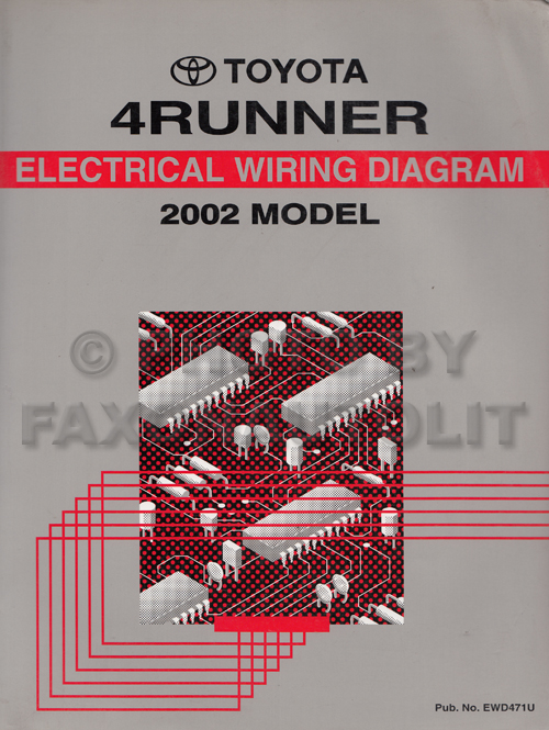 2002 Toyota 4Runner Factory Wiring Diagrams & Schematics – OEM Bishko Manual