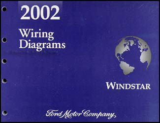 2002 Ford Windstar Wiring Diagram Manual Original