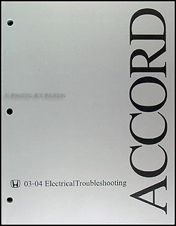 2003-2004 Honda Accord Electrical Troubleshooting Manual Original