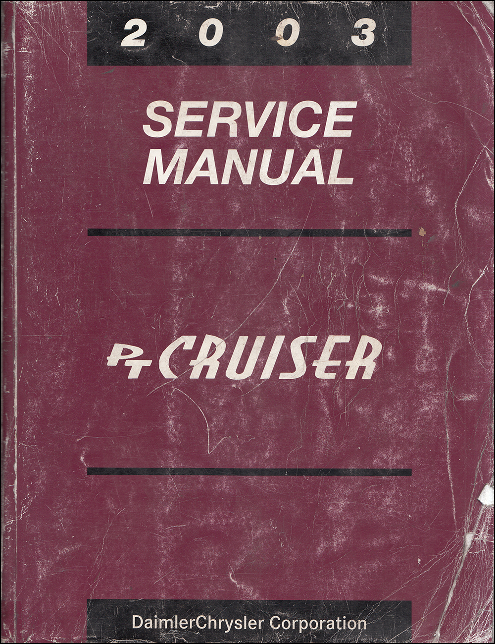 2003 Chrysler PT Cruiser Repair Shop Manual Original