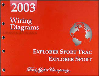 2003 Ford Explorer Sport Trac 4-door and Explorer Sport 2-door Wiring Diagram Manual