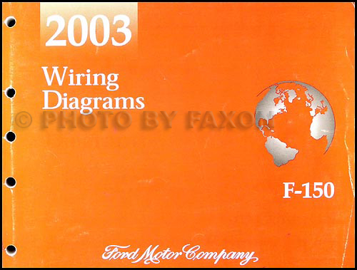 2003 Ford F-150 Wiring Diagram Manual Original