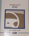 2003 Ford Escort ZX2 Owner's Manual Original